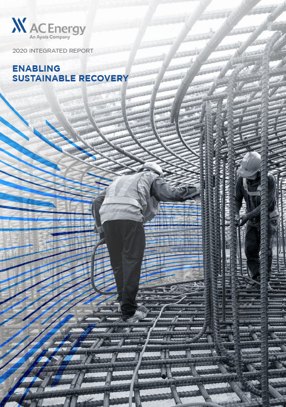 ACEN Integrated Report 2020 Cover