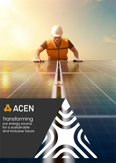 ACEN Integrated Report 2021 Cover