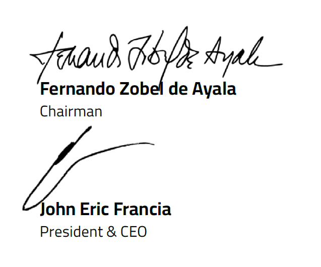 Chairman / President & CEO Signature