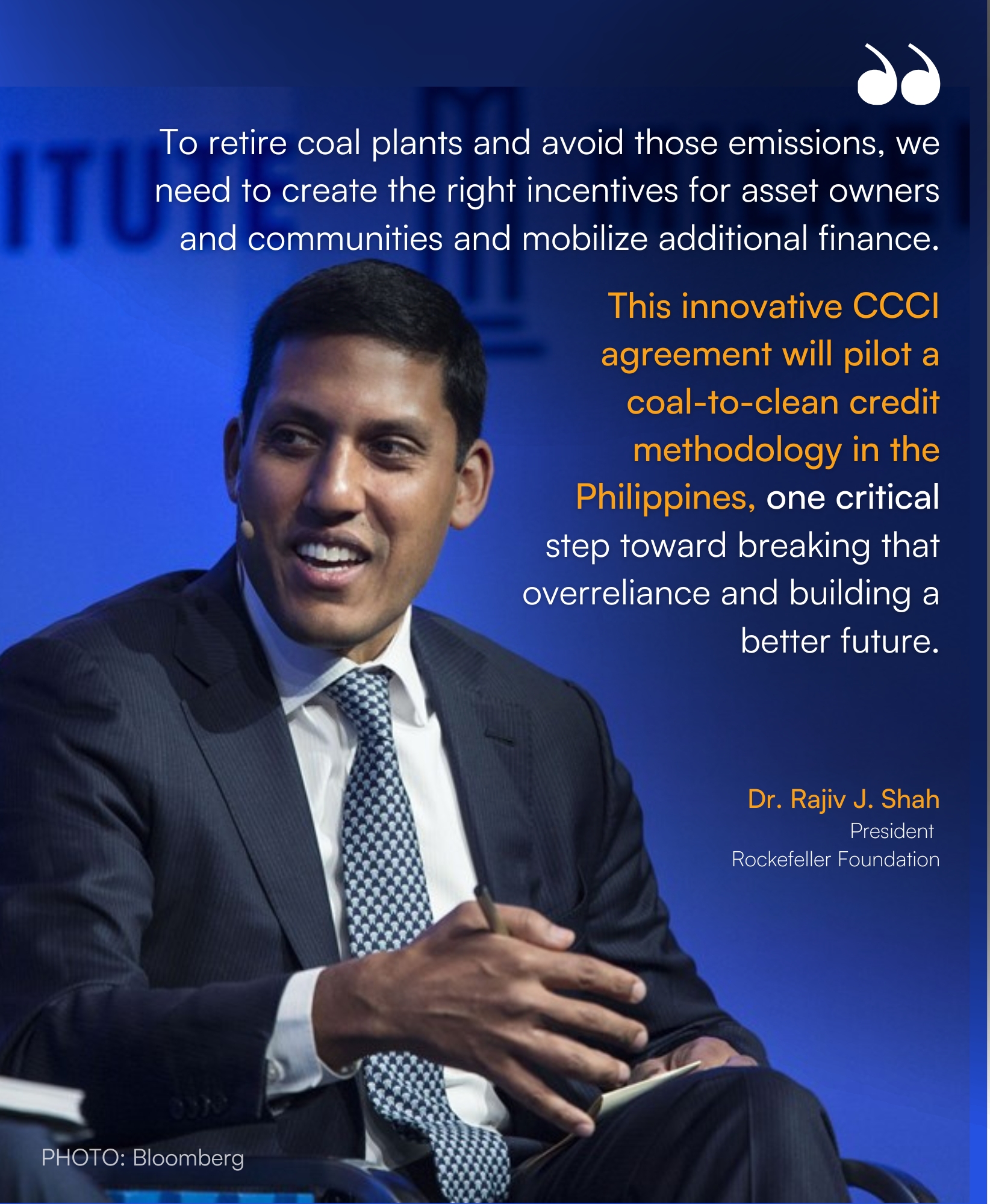 Rajiv Shah ACEN Portrait