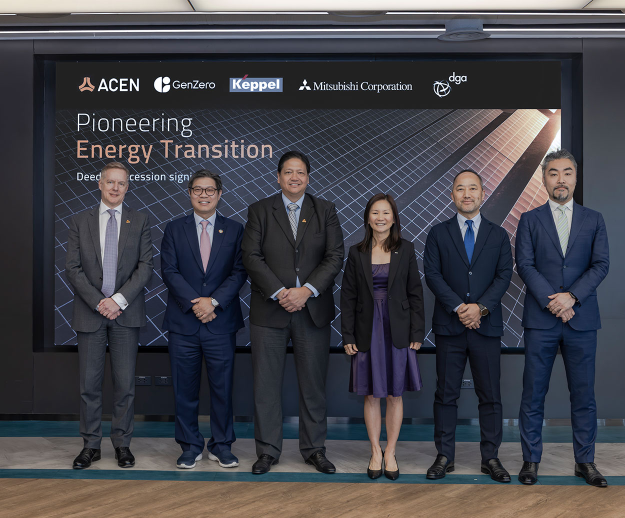 ACEN GenZero Keppel Mitsubishi Corp deed of accession signing