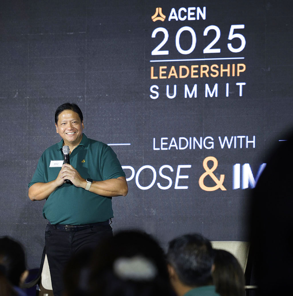 Eric Francia at ACEN Leadership Summit 2025