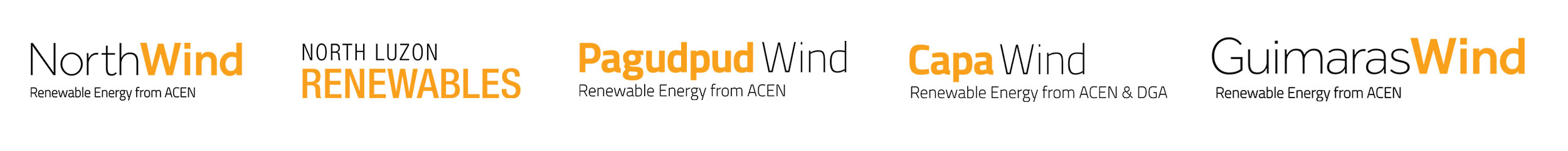 Wind energy ACEN Wind power plants
