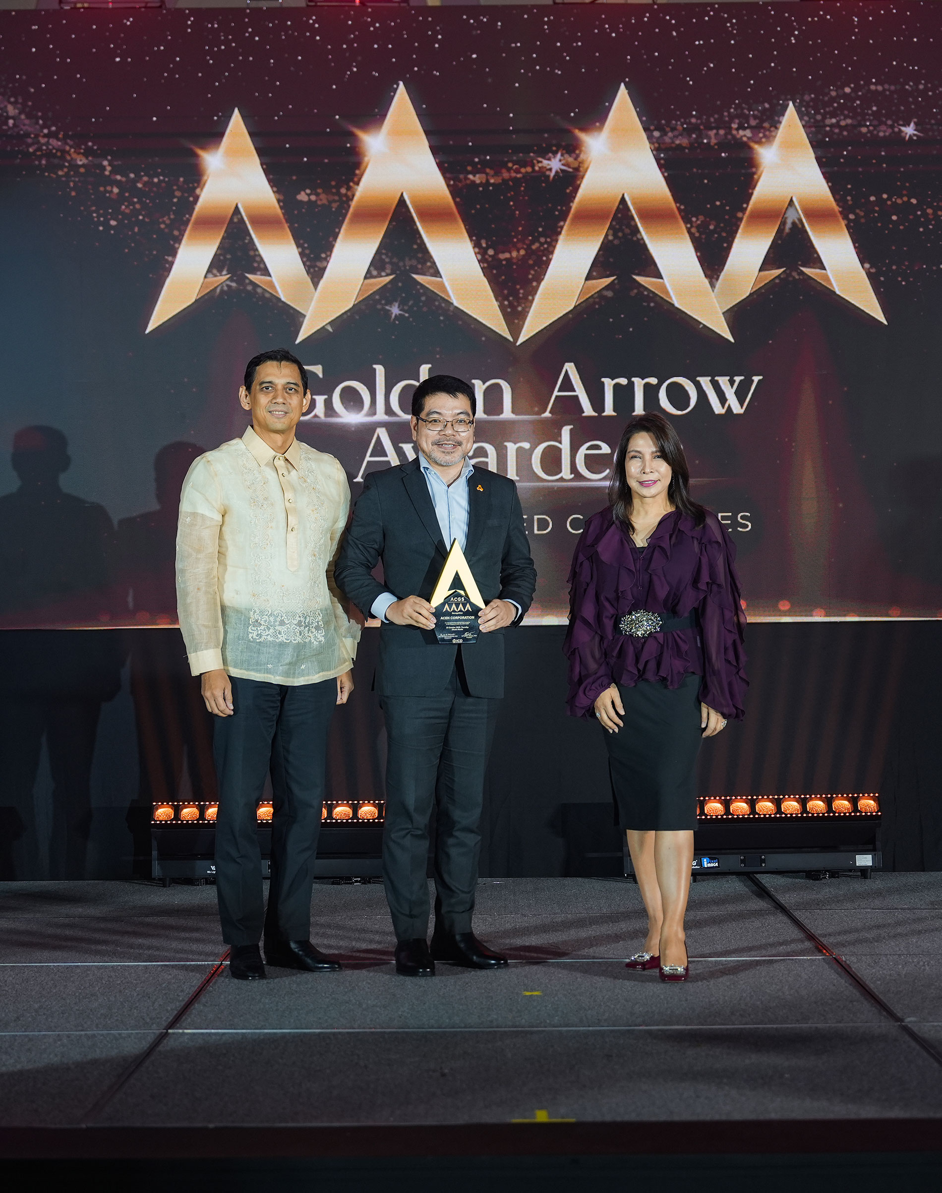 4 golden arrows acen