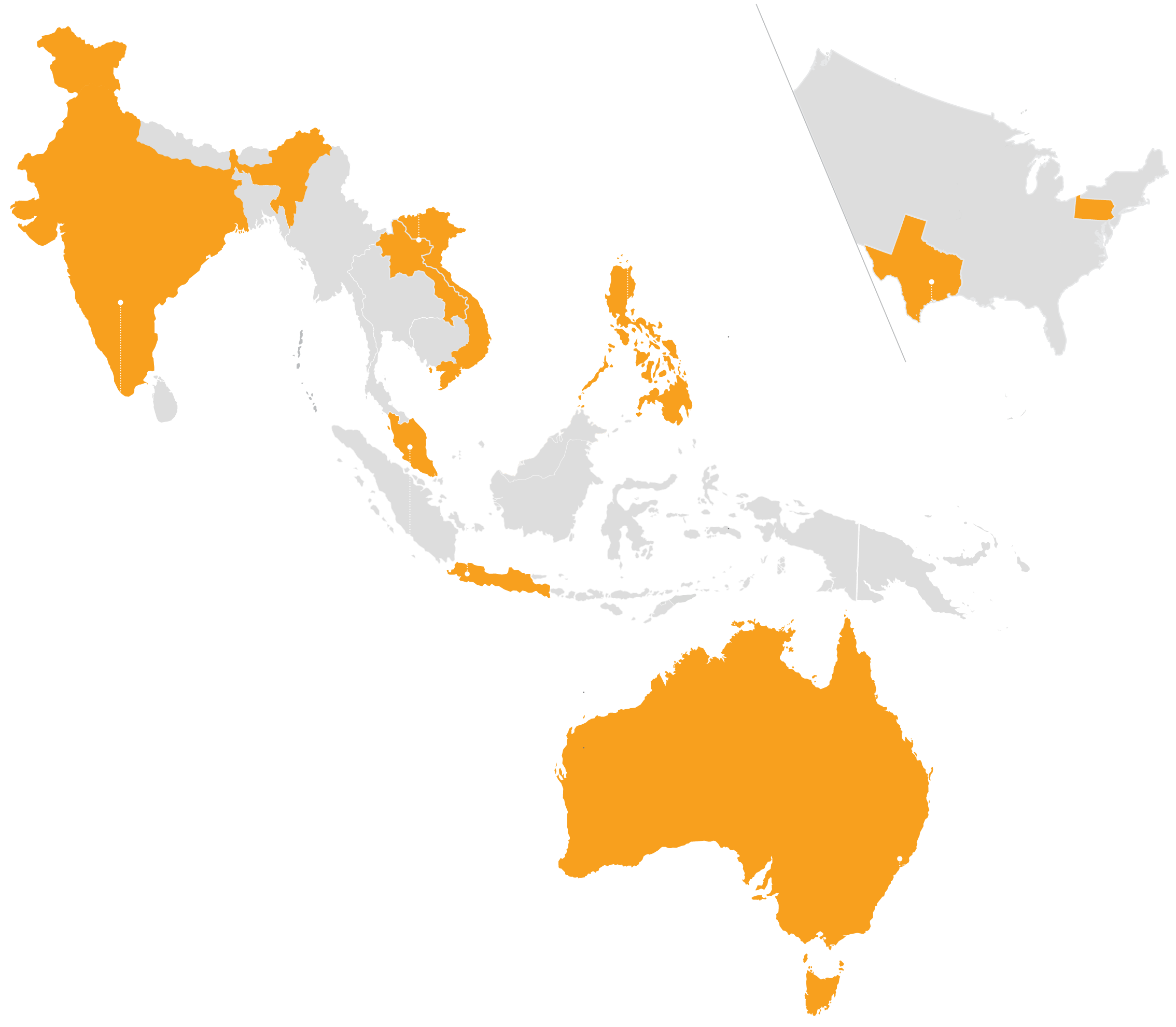 Geo Map ACEN Portfolio