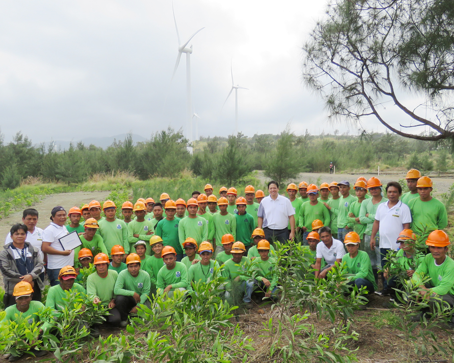 NLR completes reforestation project; AC Energy keen on next level projects for partner communities