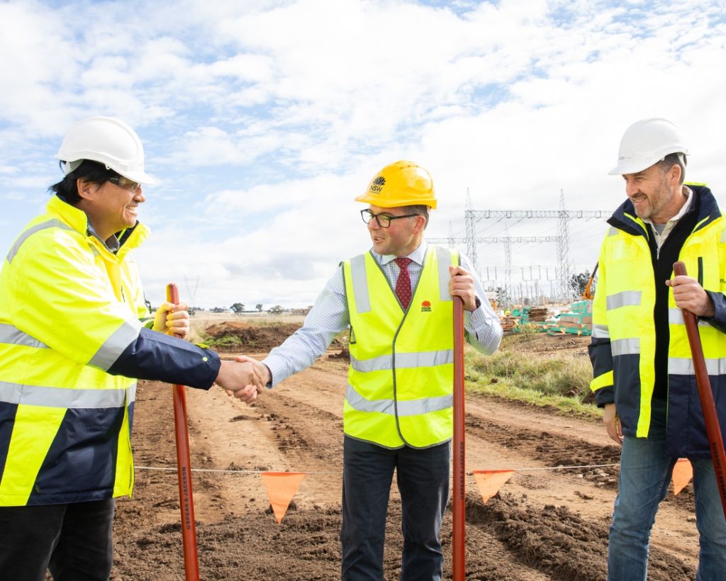 ACEN Australia Groundbreaking new england solar