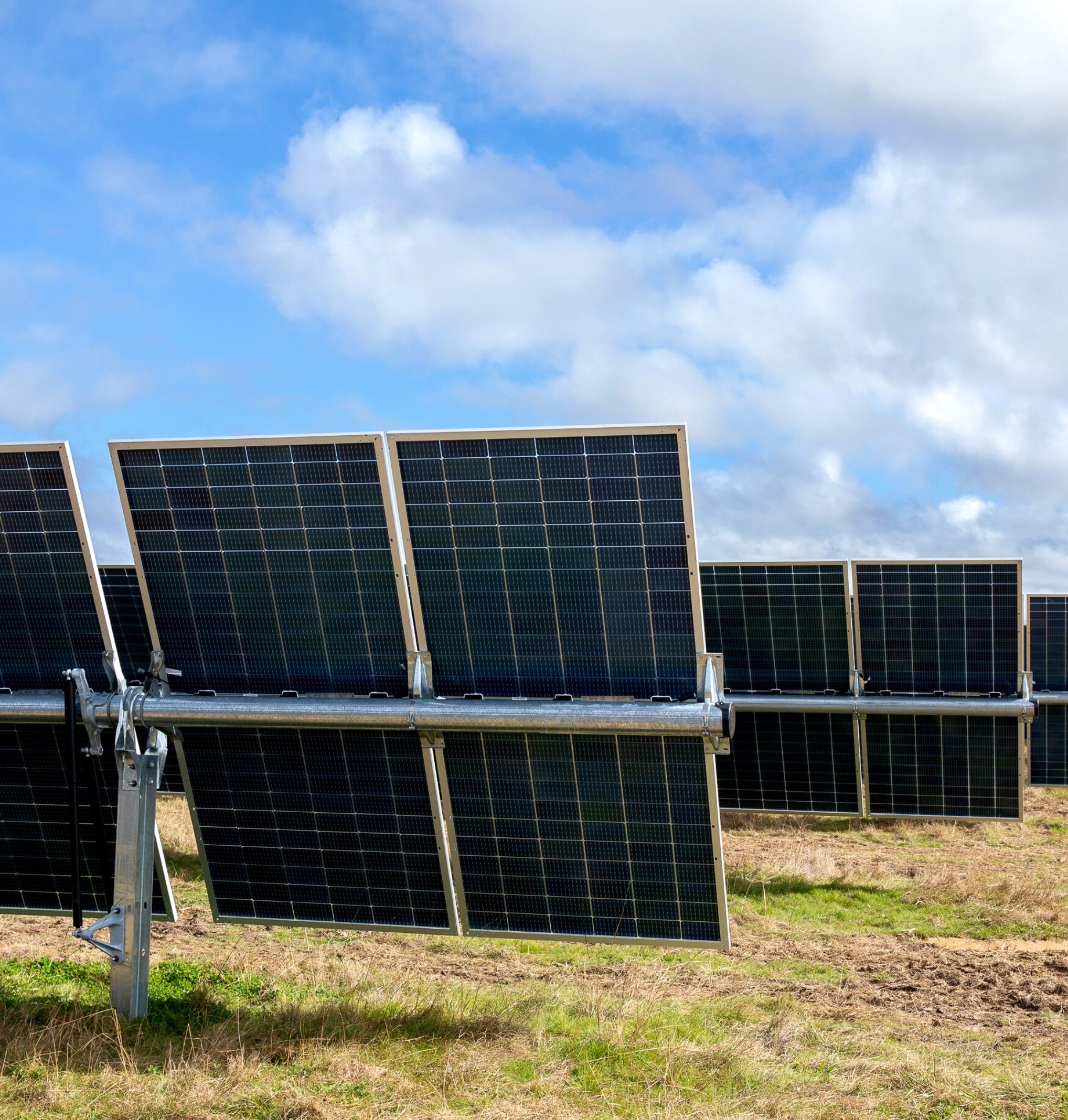 Solar plant in Uralla Australia