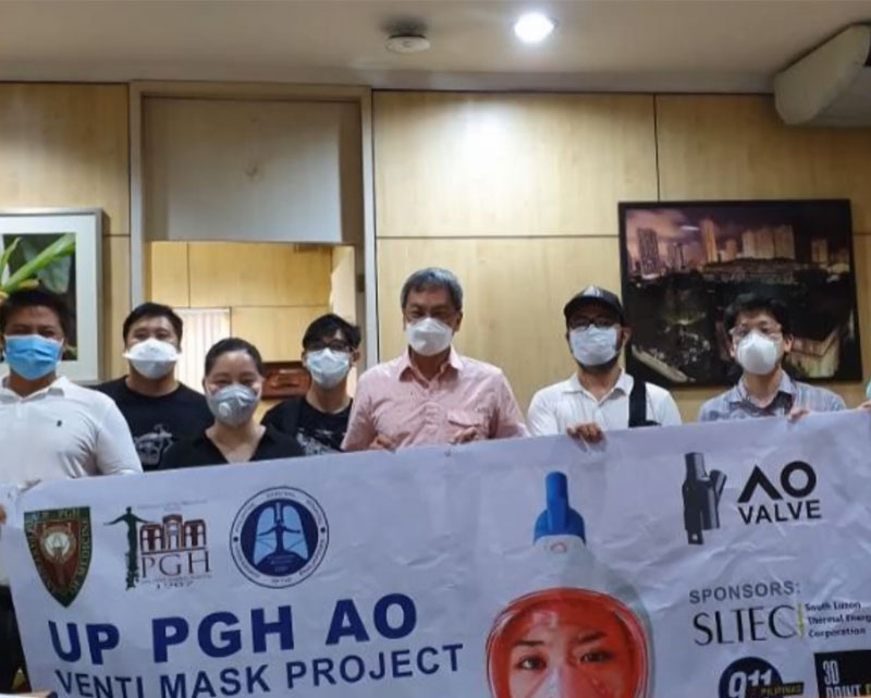 SLTEC partners with PGH for Venti Mask Project