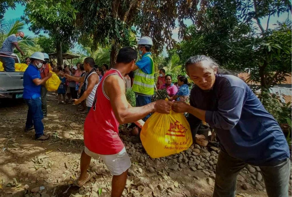 ACEN’s immediate response to Visayas typhoon victims