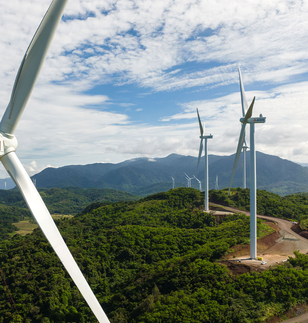 Wind farm in Ilocos Norte