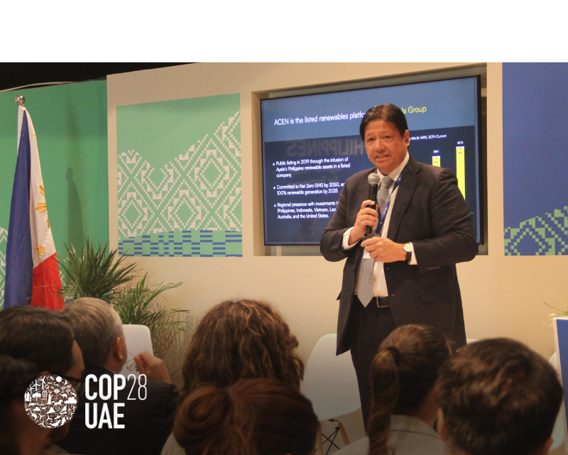 COP28: Emerging success stories for a Just Coal-to-Clean transition: The example of ACEN in the Philippines