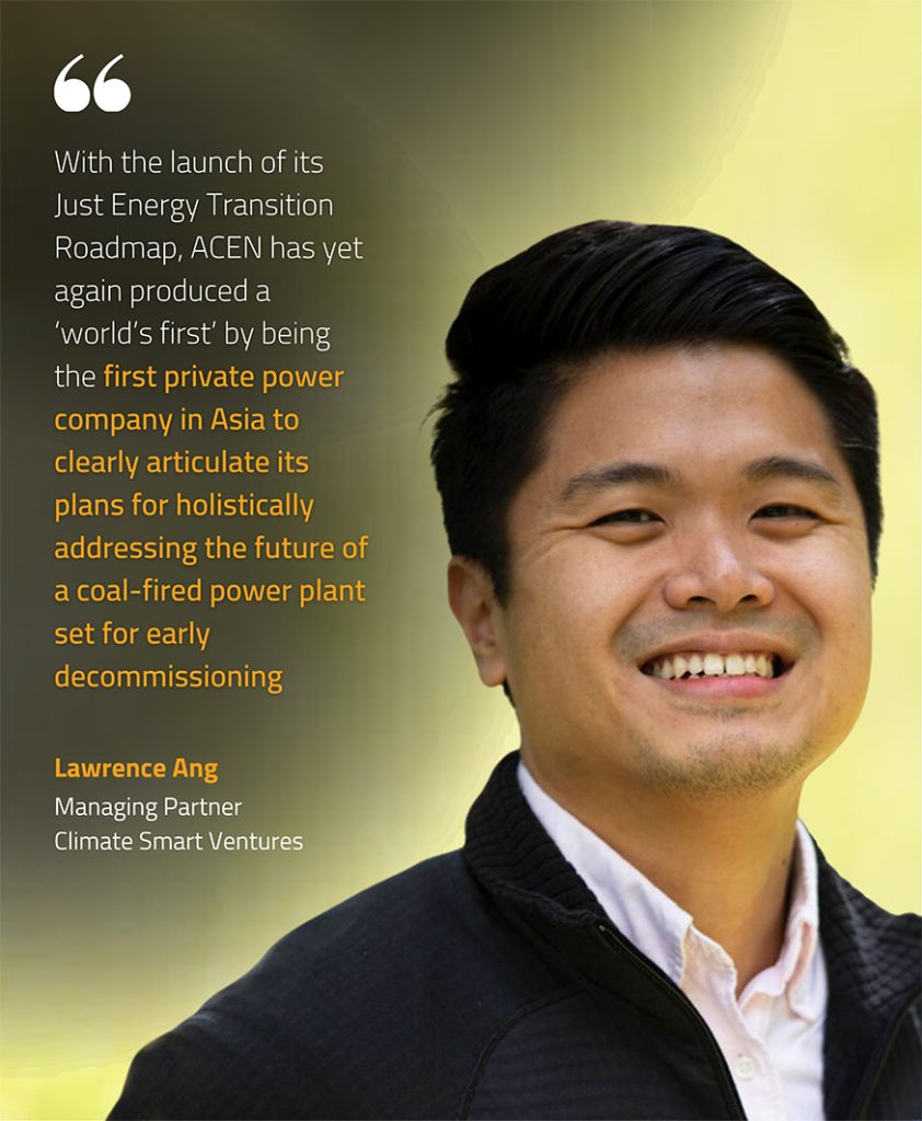Quote of Climate Smart Ventures Lawrence Ang