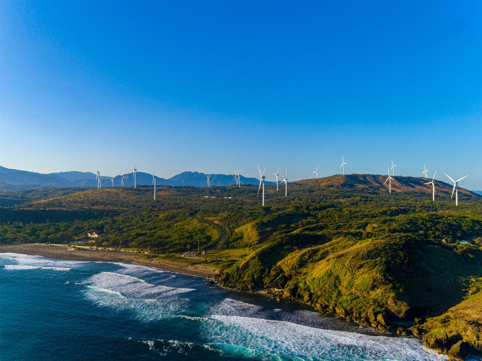 Wind Turbines in North Luzon